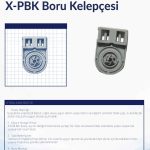 X-PBK Boru Kelepçesi